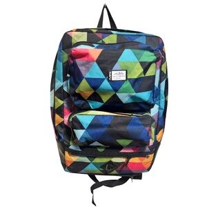 Kavu Vibrant Mulicolor Geometric Backpack